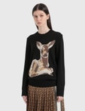 Burberry Deer Intarsia Wool Sweater Picture