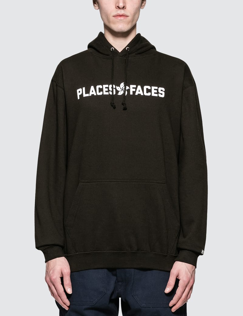 places plus faces hoodie