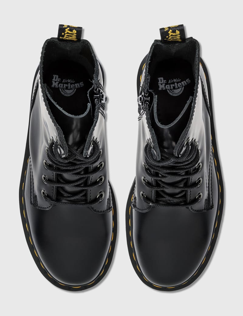 jadon smooth leather platform boots $180.00
