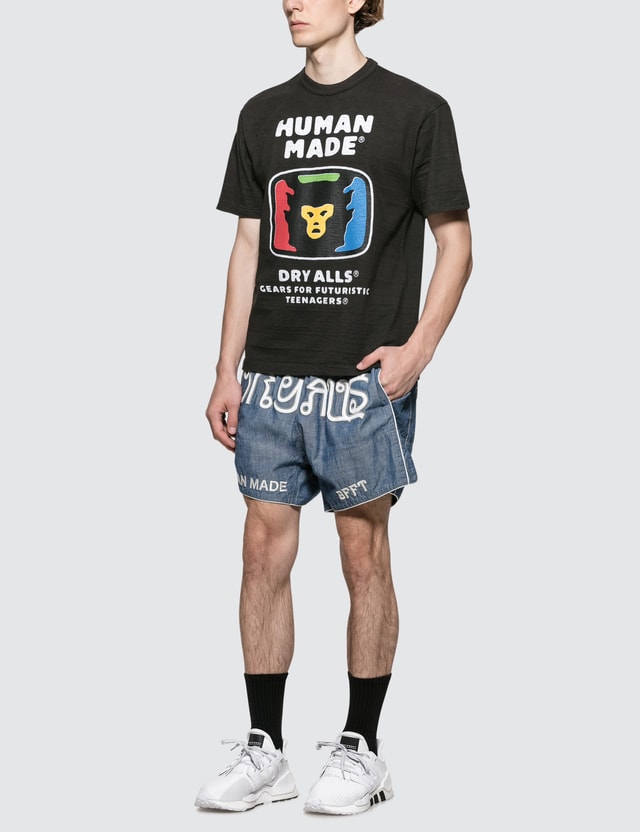 Human Made Chambray Muay Thai Shorts Hbx