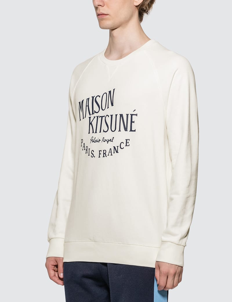 maison kitsune crewneck