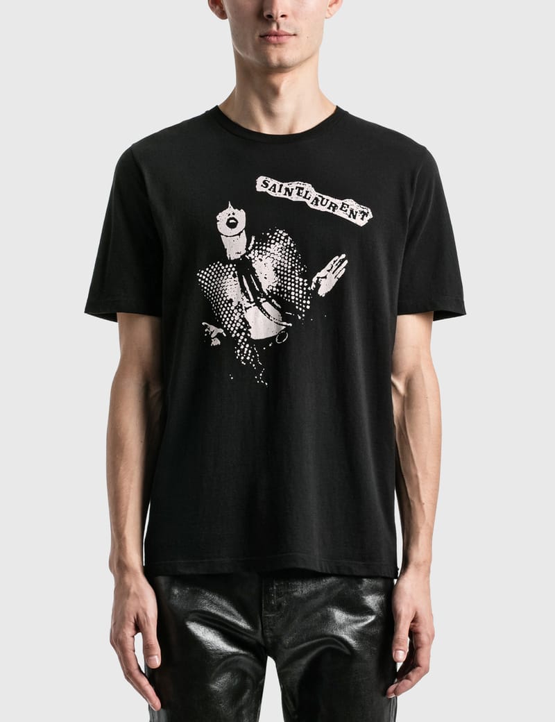 t shirt saint laurent noir