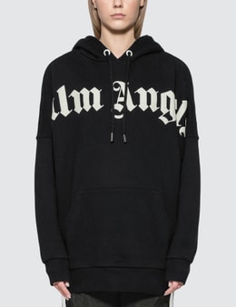 Palm Angels Front Over Logo Hoody