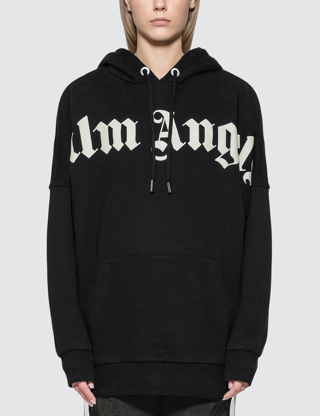 Palm Angels Front Over Logo Hoody