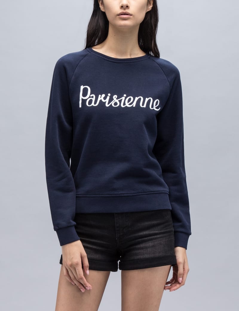 maison kitsune parisienne sweatshirt