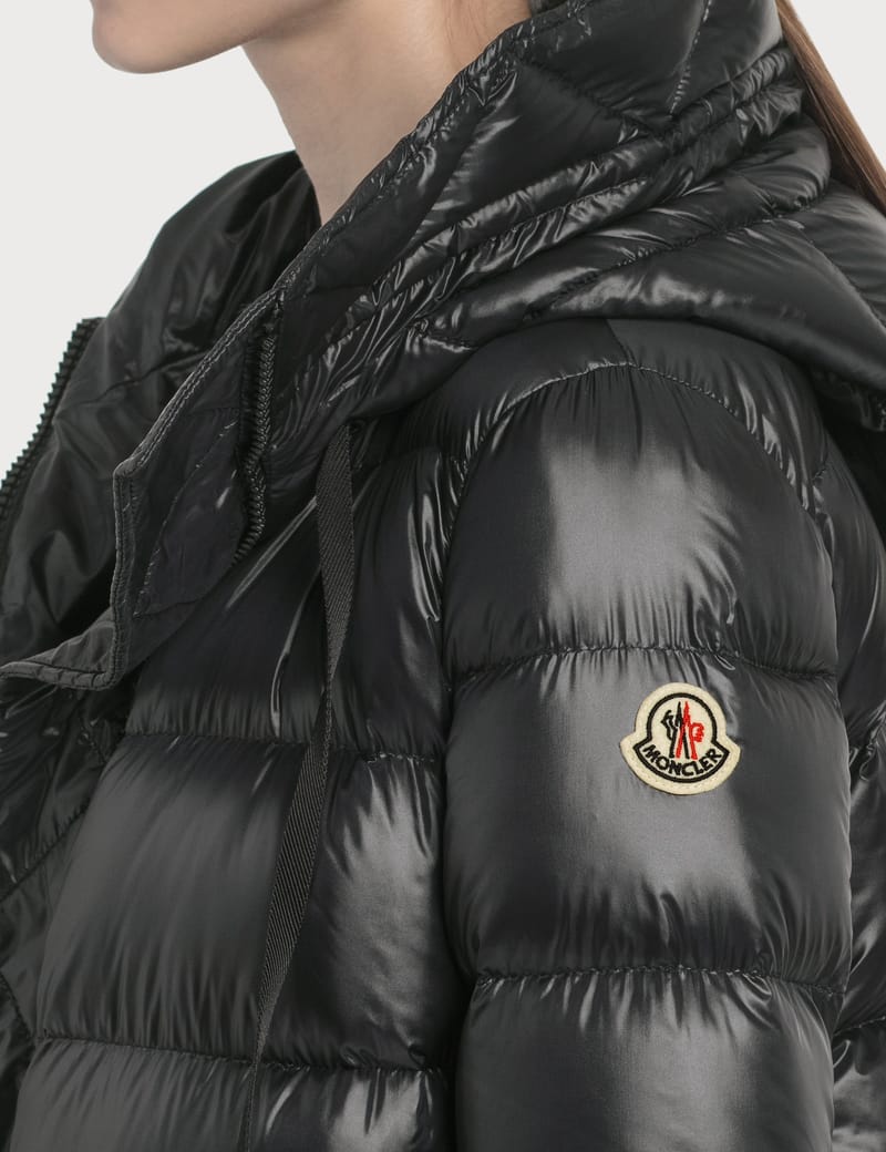 moncler suyen hooded zip coat