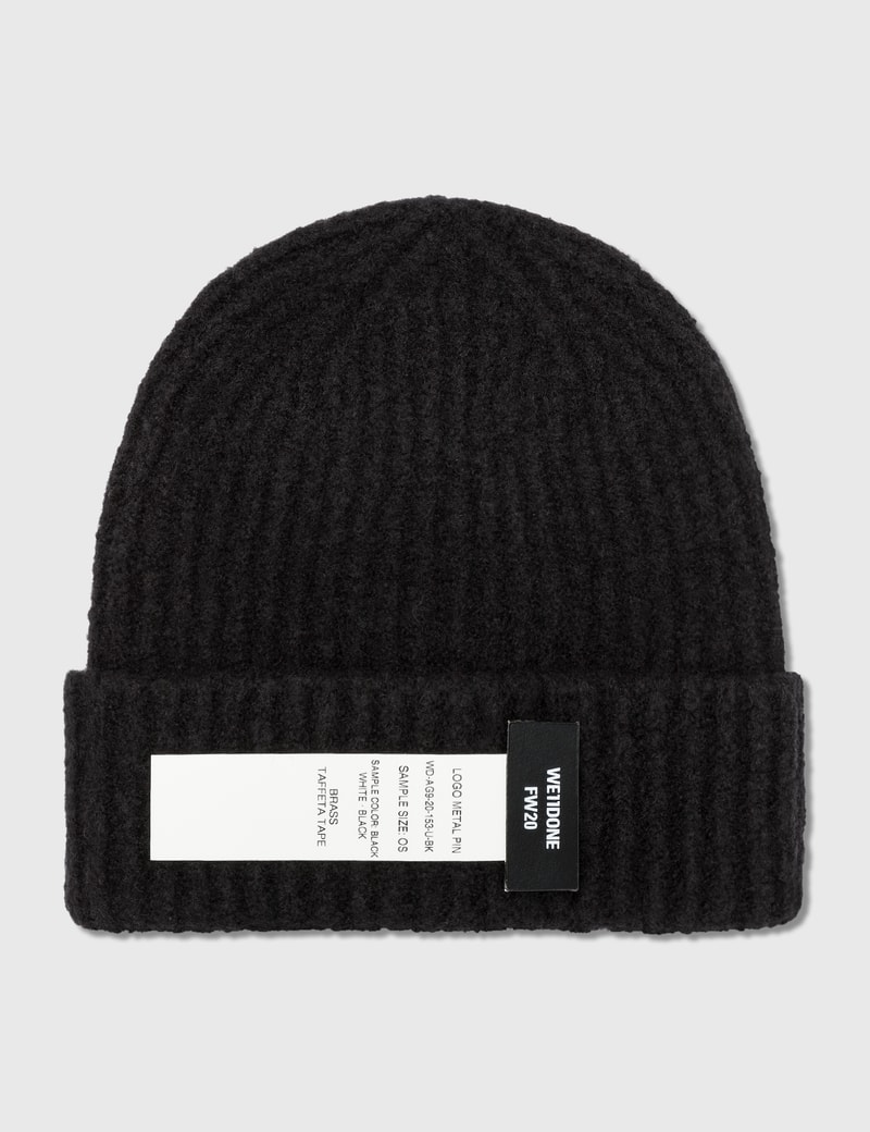 Image of Wedone Felted Knit Long Beanie