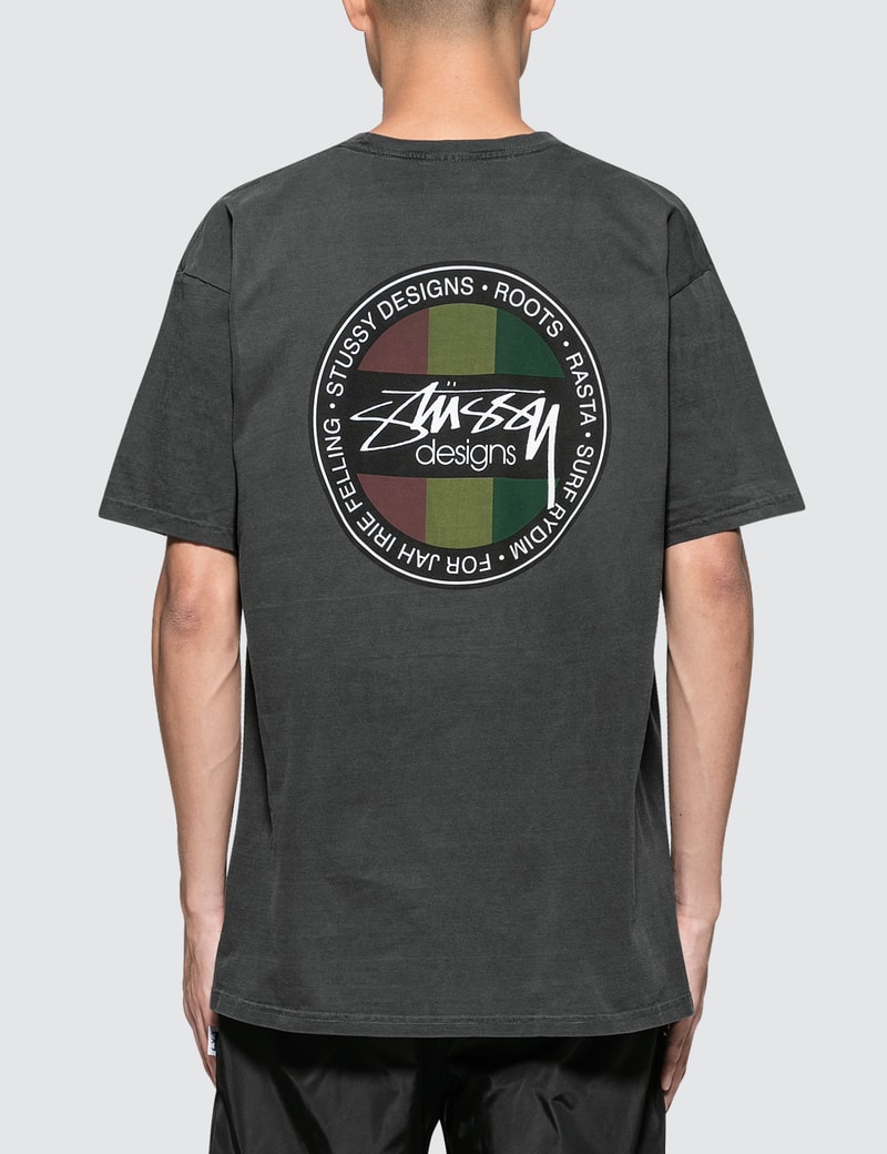 Image of Stussy Rasta Sk Pig. Dyed T-Shirt