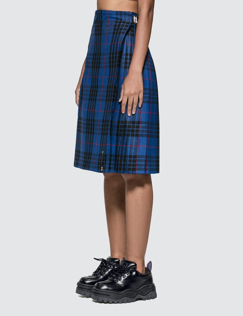 Le Kilt - Blue Morgan Tartan 25-inch 