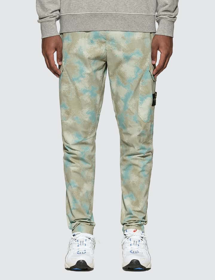 Stone Island Camo Devore Cargo Pants Hbx
