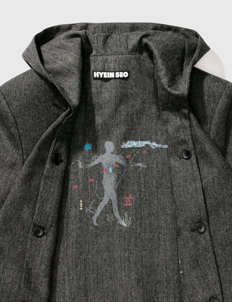 Hooded tailored jacket Clearance