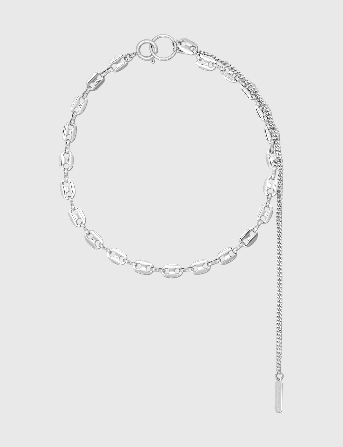 Justine Clenquet Jerry Necklace In Silver