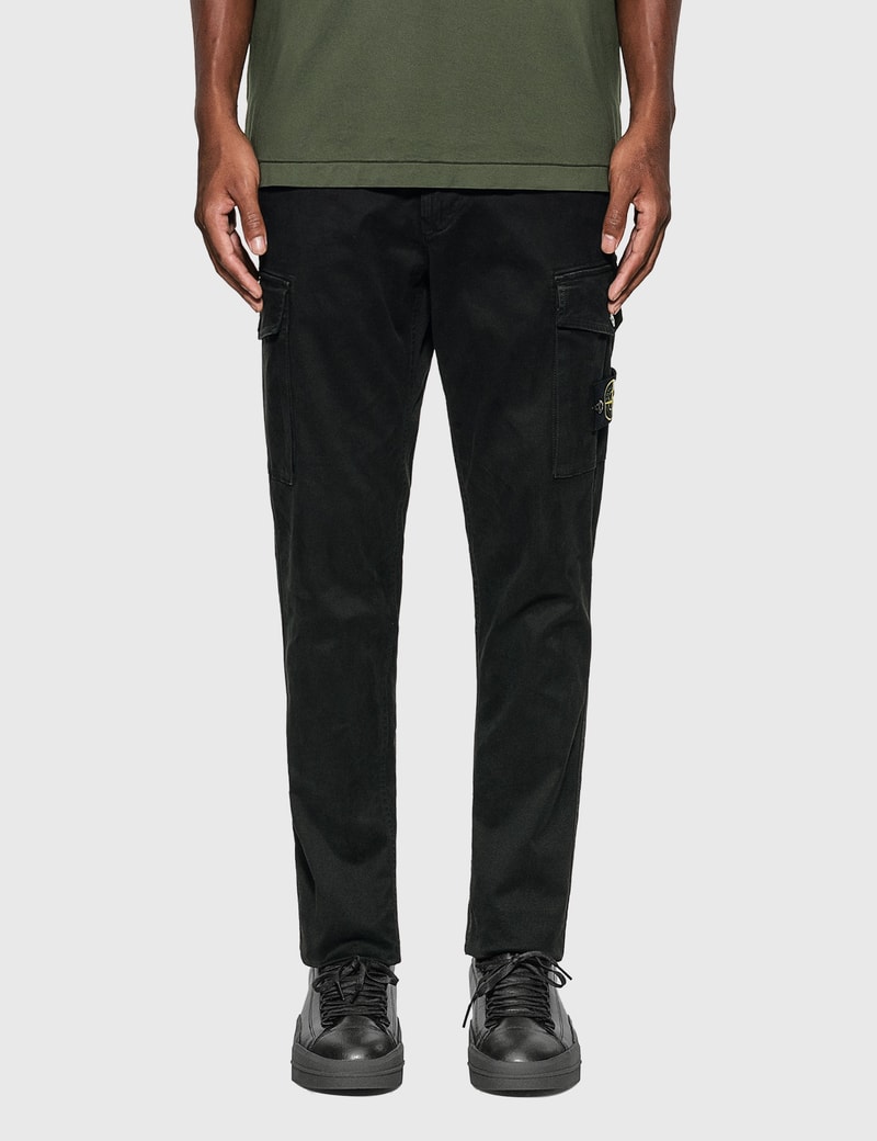Image of Stone Island Skinny Cotton Cargo Pants