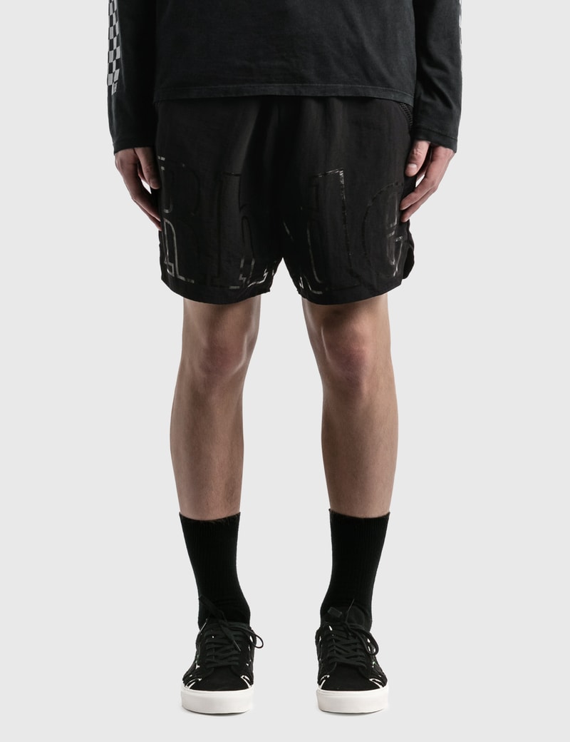 Image of Rhude Oversized Logo Shorts