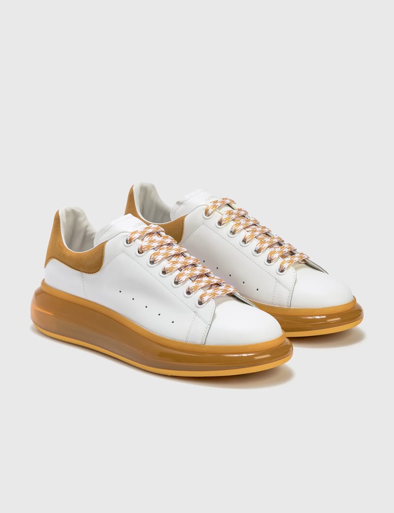 alexander mcqueen oversized sneaker gold