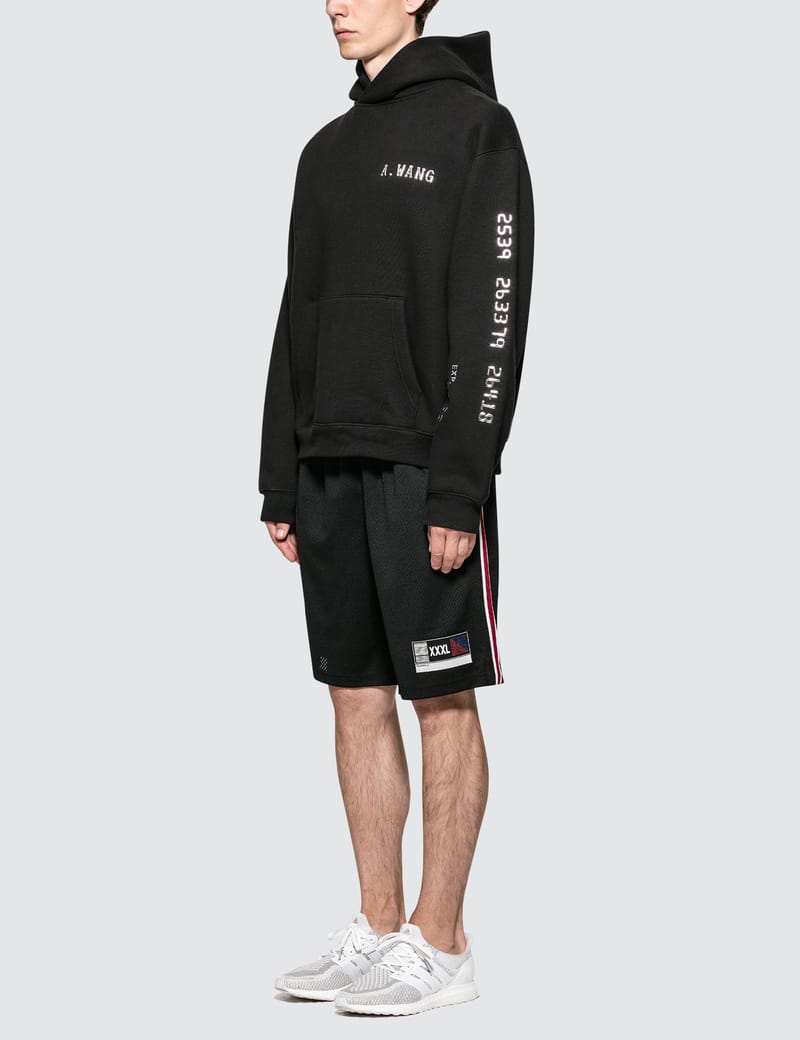 alexander wang credit card hoodie