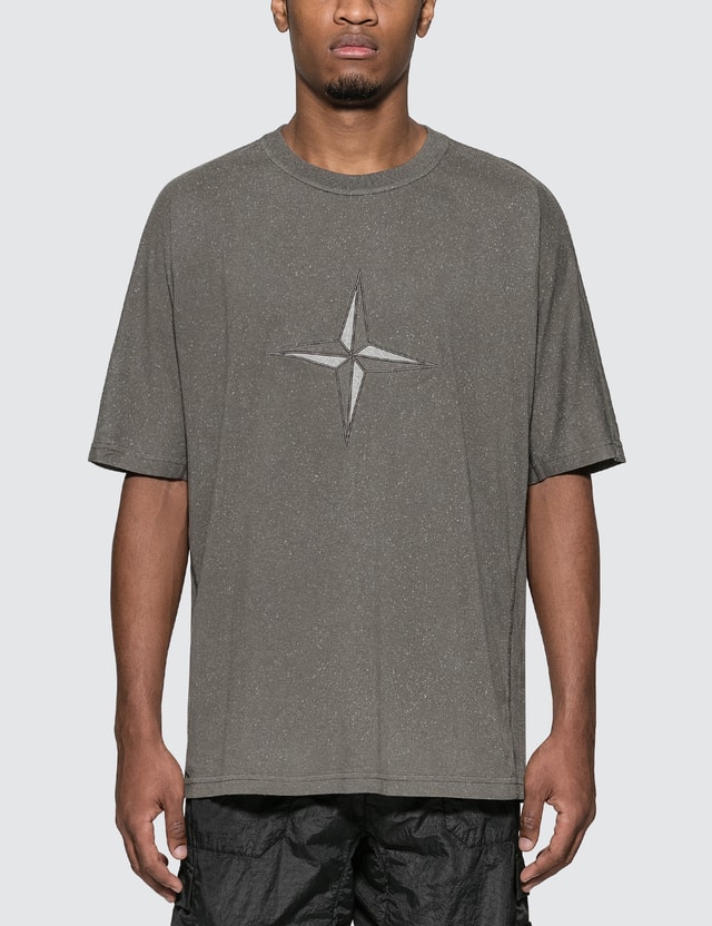Stone Island Compass Logo T Shirt Hbx