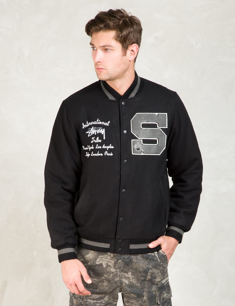 stussy letterman jacket