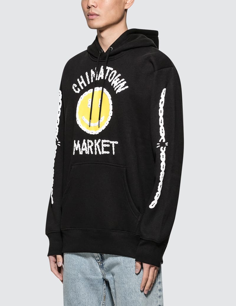 chinatown market smiley hoodie