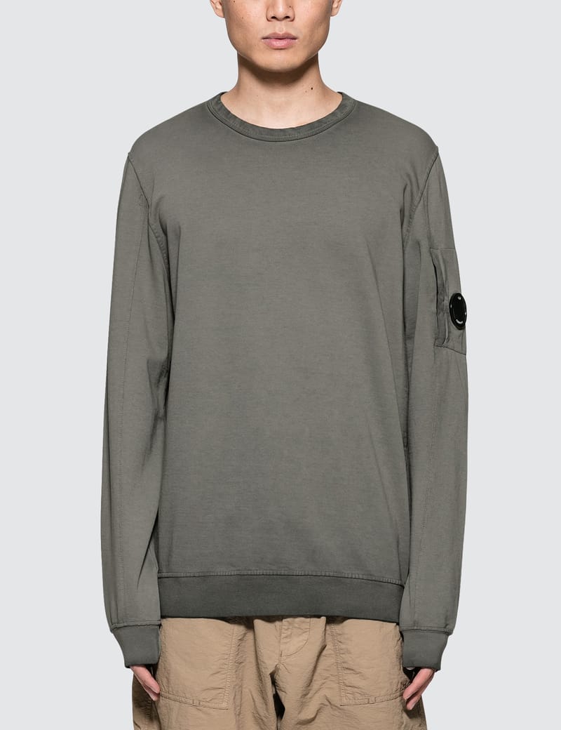 khaki cp company sweatshirt