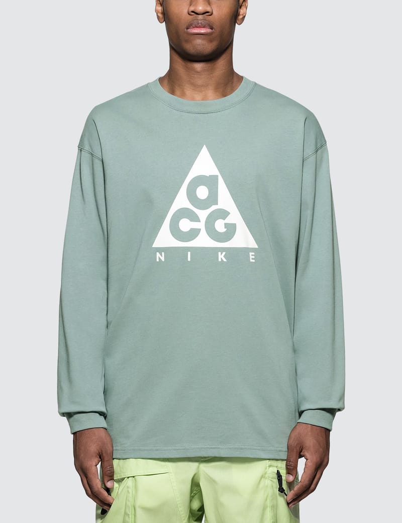 nike acg logo long sleeve tee