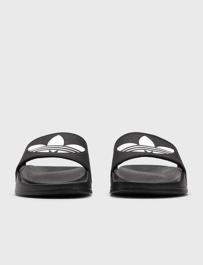 adilette lite slides black