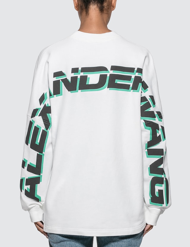 Alexander Wang T Wash Go Terry Logo Sweatshirt Hbx