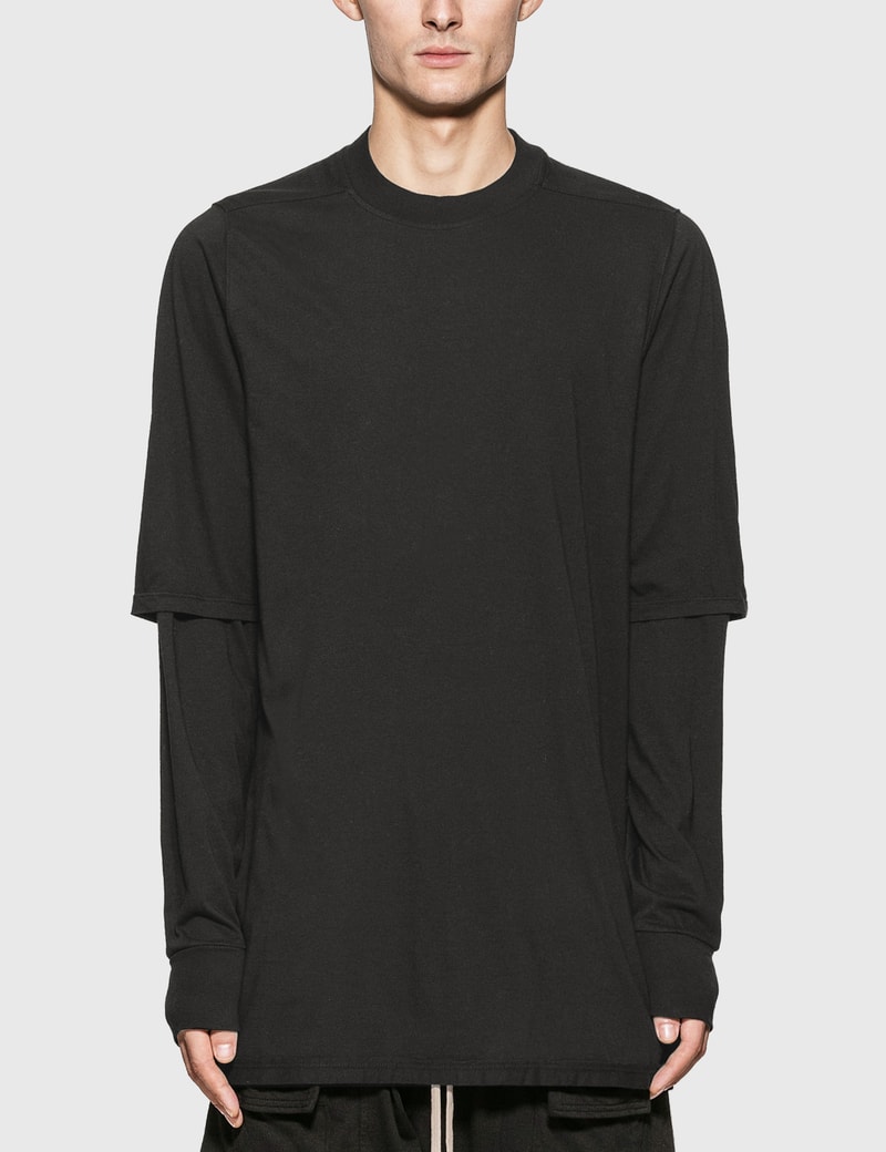 Image of Rick Owens Drkshdw Hustler Long Sleeve T-Shirt