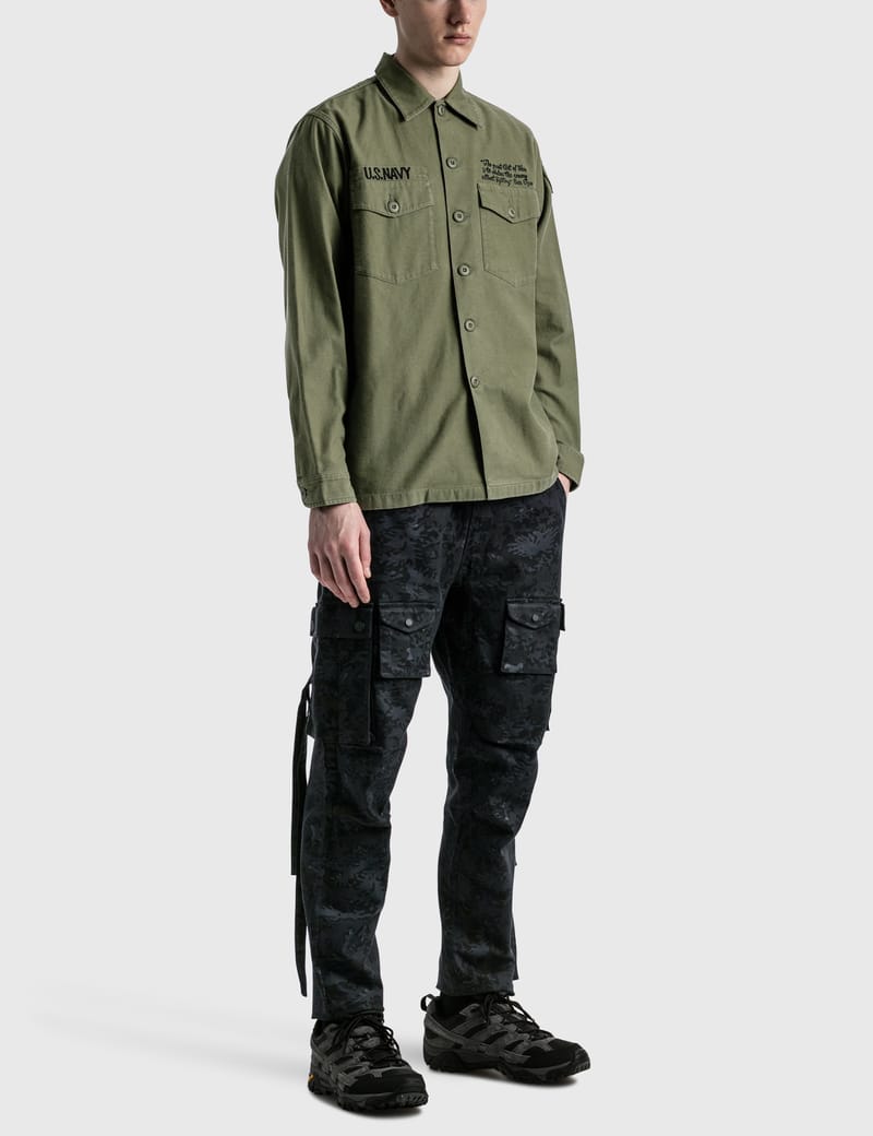 maharishi camo cargo pants