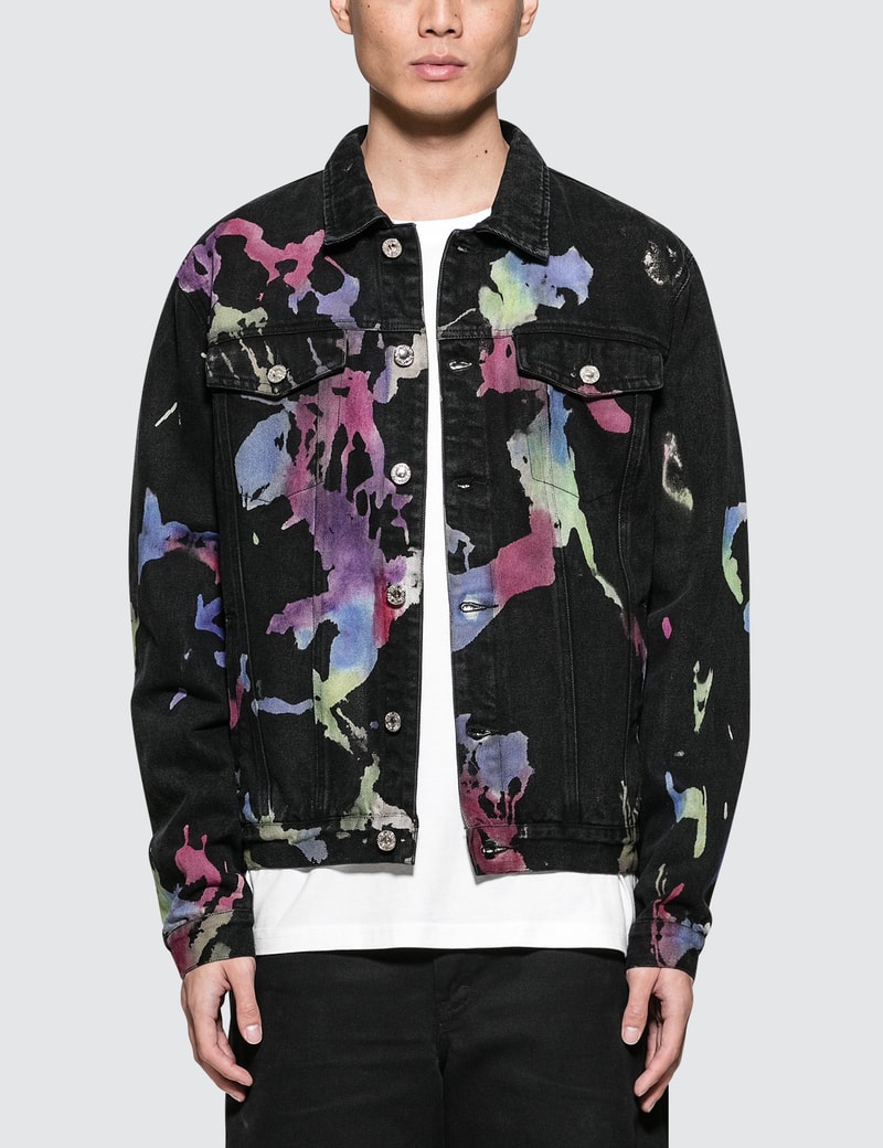 Image of GEO Multilayered Denim Jacket