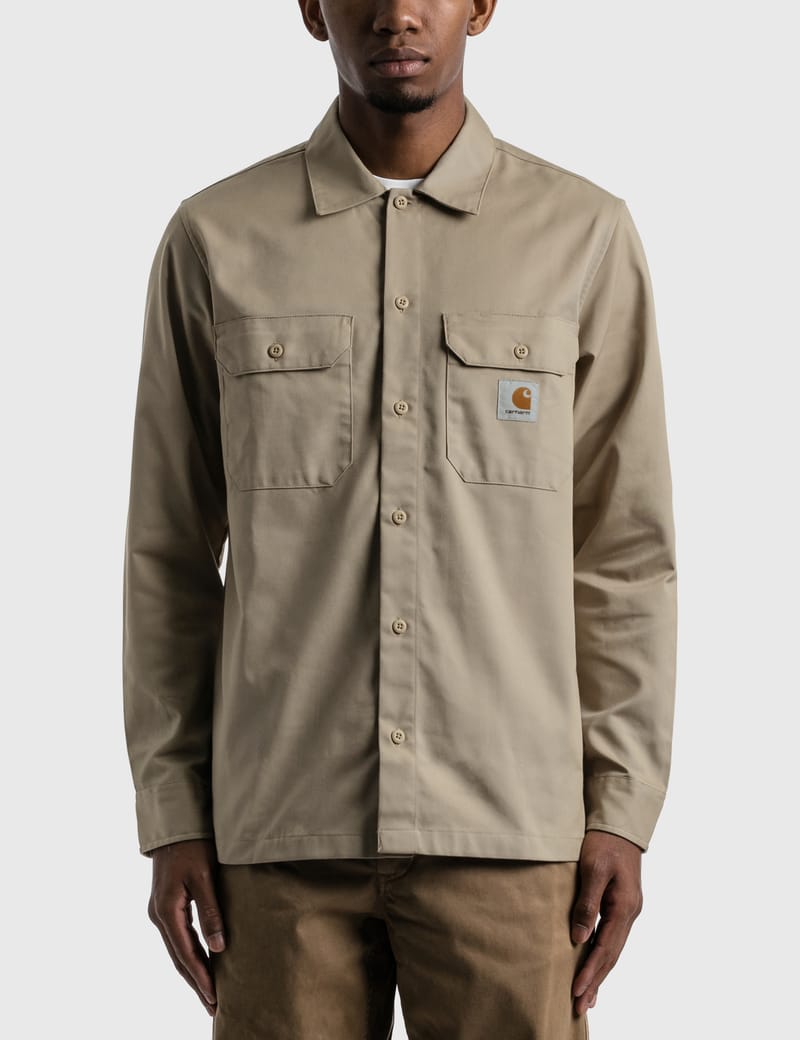 carhartt work shirts long sleeve