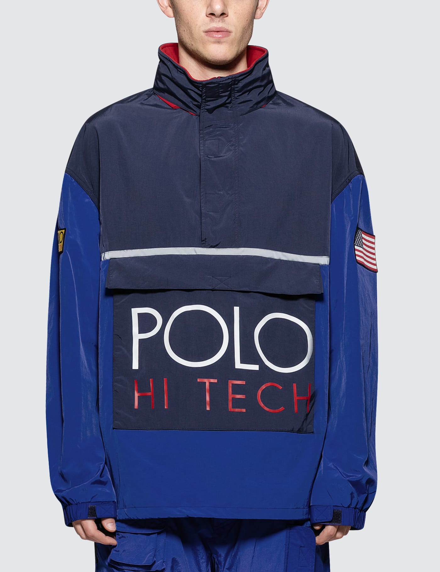 polo hi tech windbreaker jacket