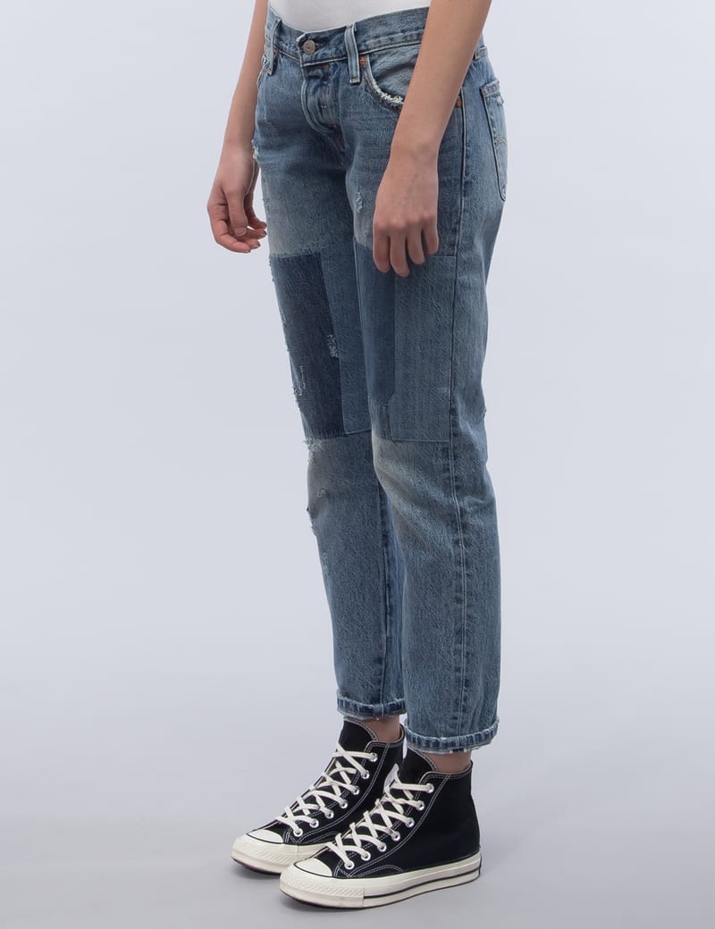 levi's 501 patch jean