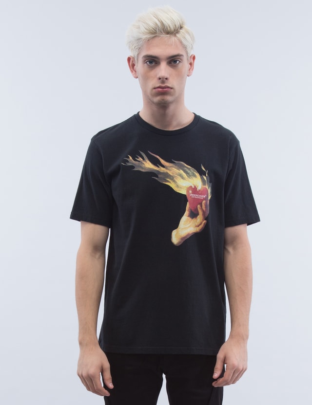 Undercover Heart On Fire S S T Shirt Hbx