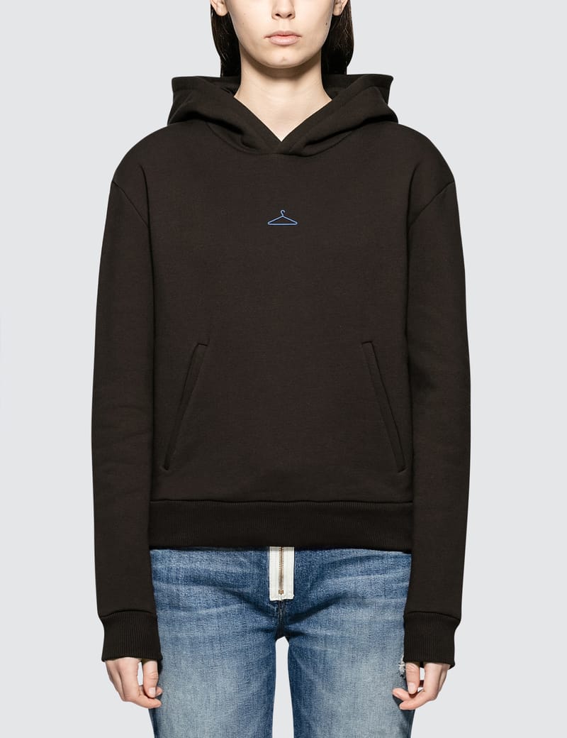 hoodie with hanger logo