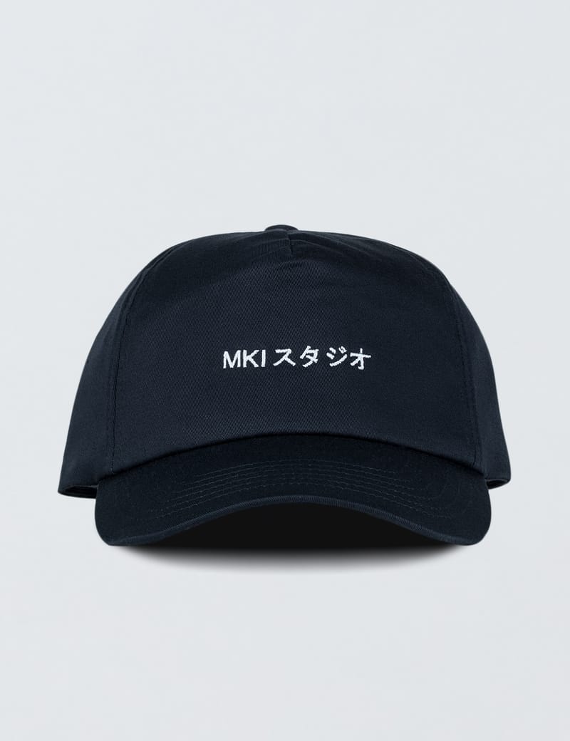 mki curved peak baseball cap