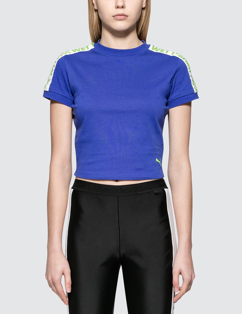 puma cropped t shirt