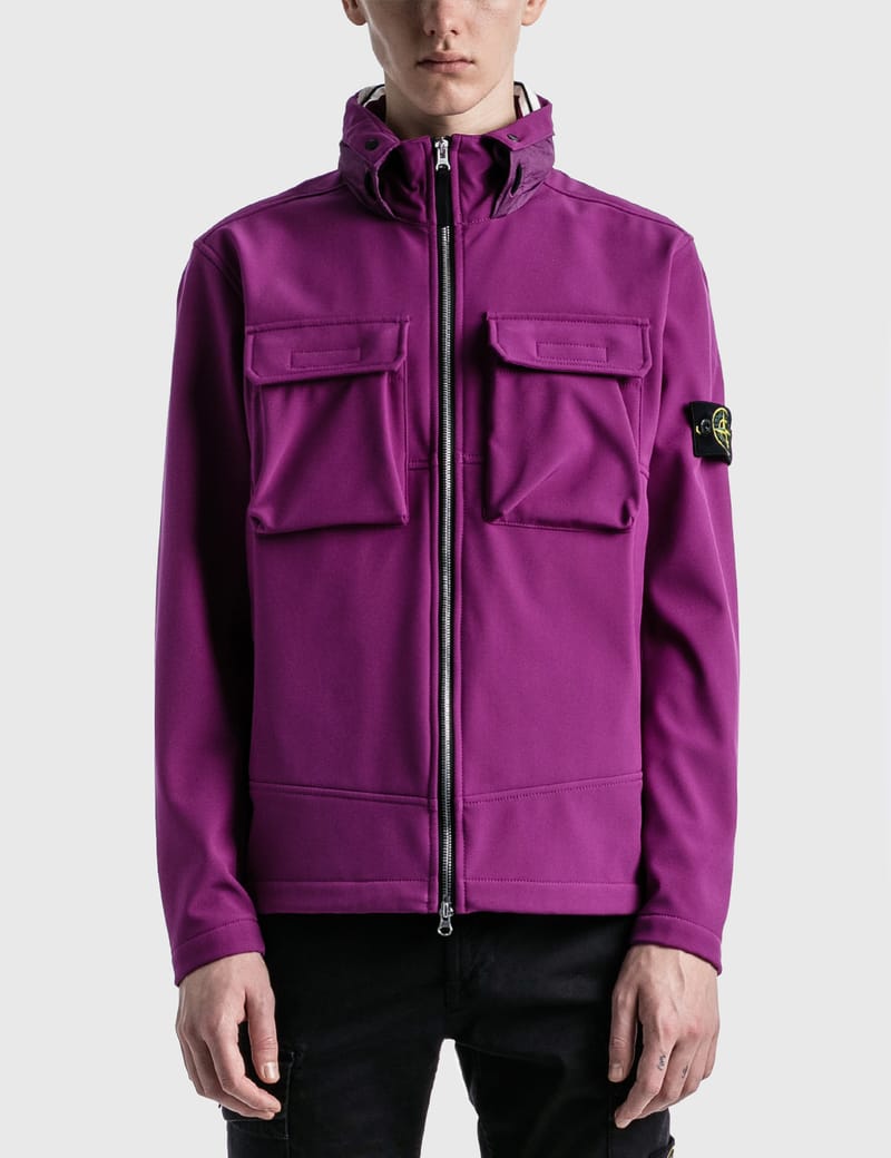 stone island soft shell light
