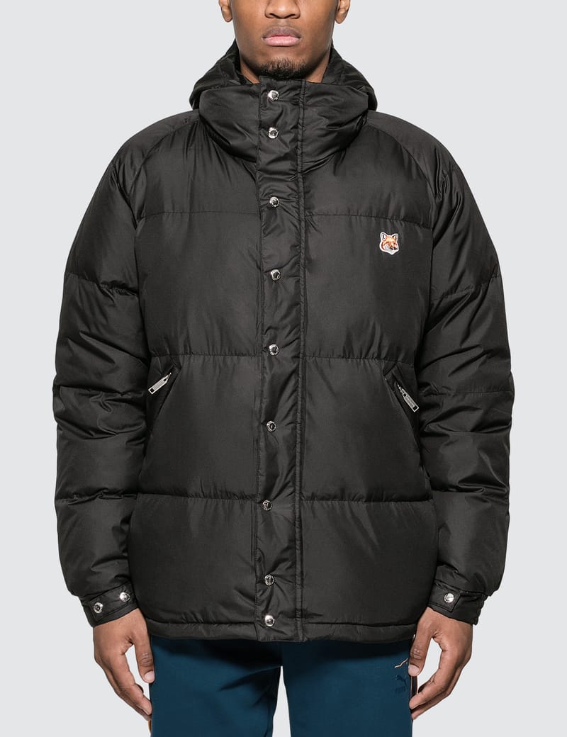 maison kitsune down jacket