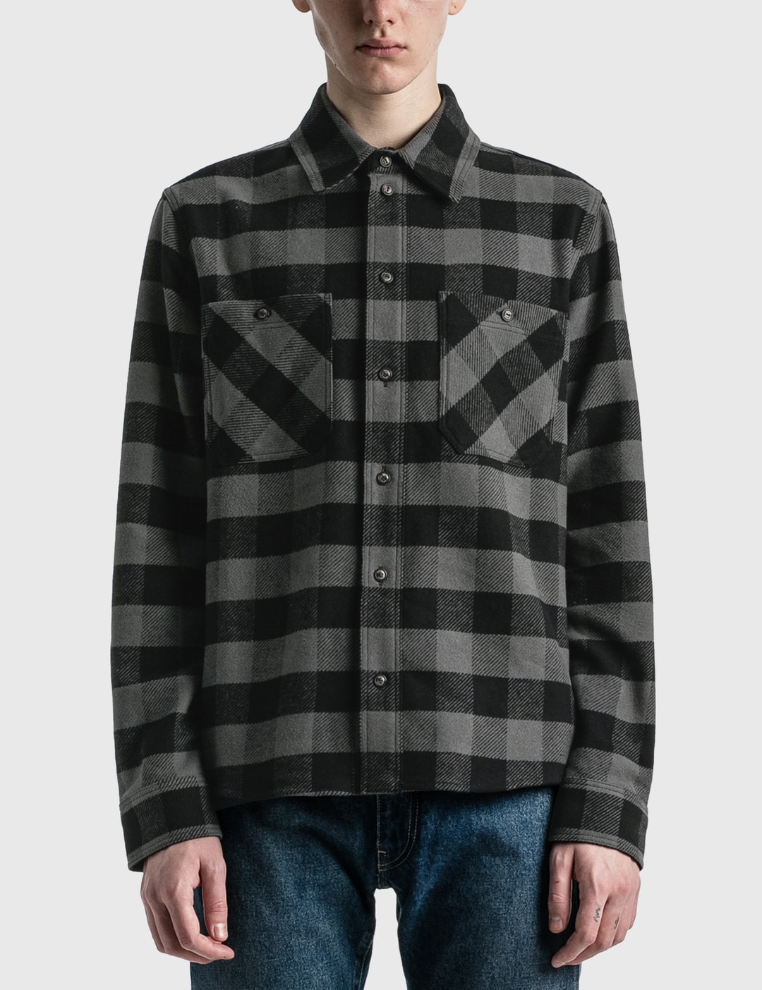 toilet fattige Selv tak Off-White - Arrow Flannel Shirt | HBX - Globally Curated Fashion and  Lifestyle by Hypebeast
