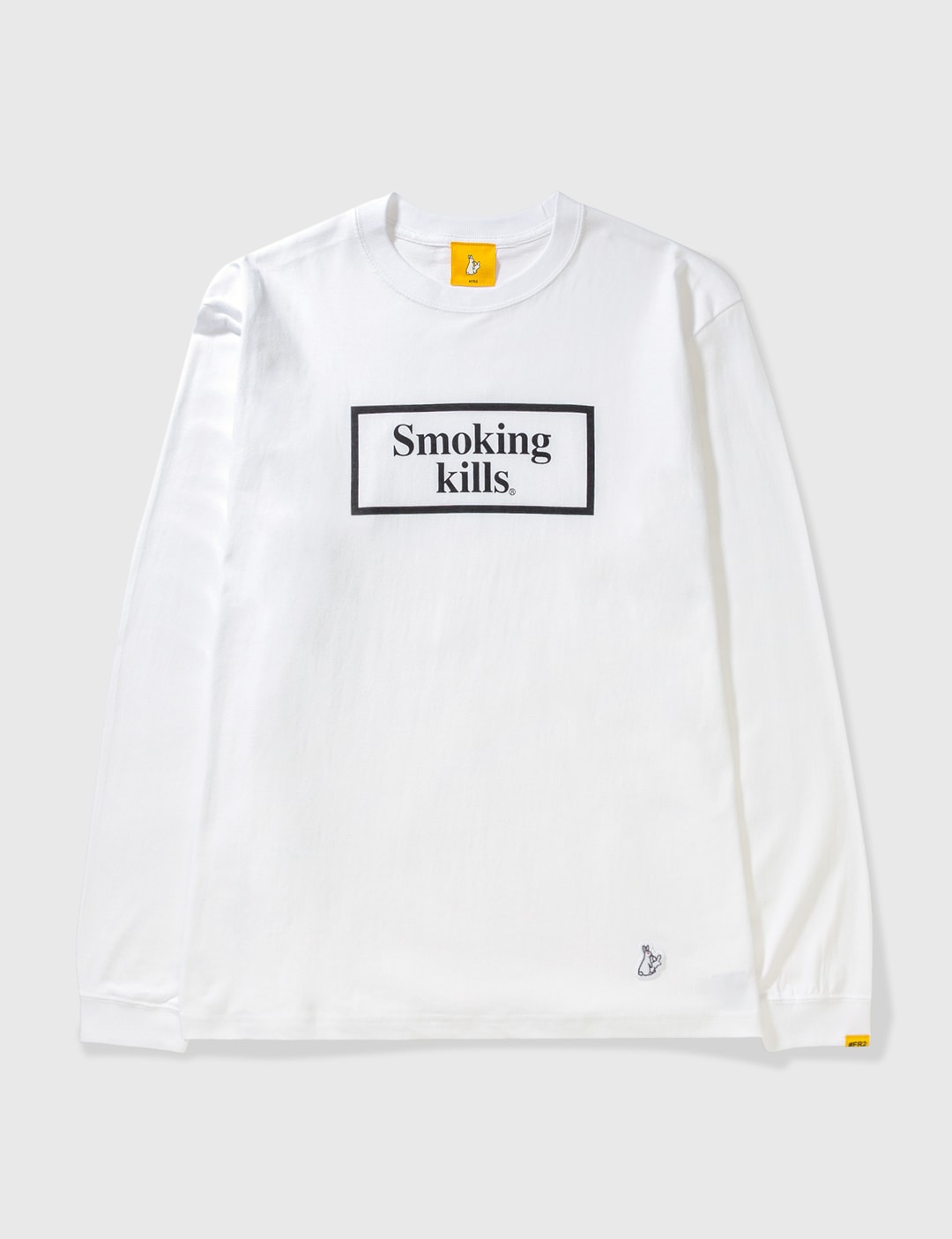 Fr2 Smoking Kills Box Logo Long Sleeve T Shirt Hbx Globally Curated Fashion And Lifestyle By Hypebeast