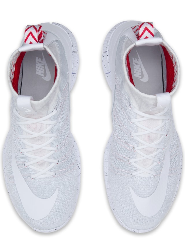 Nike Nike Free Flyknit Mercurial Superfly Triple White Hbx