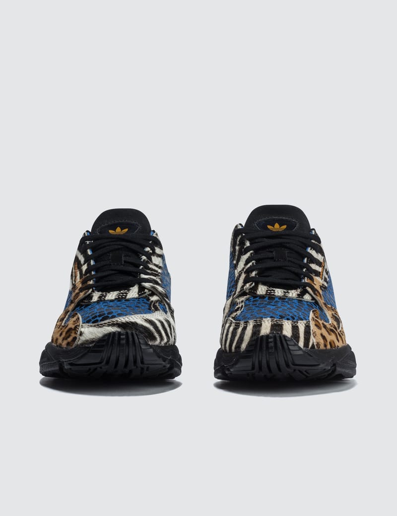 animal print adidas falcon
