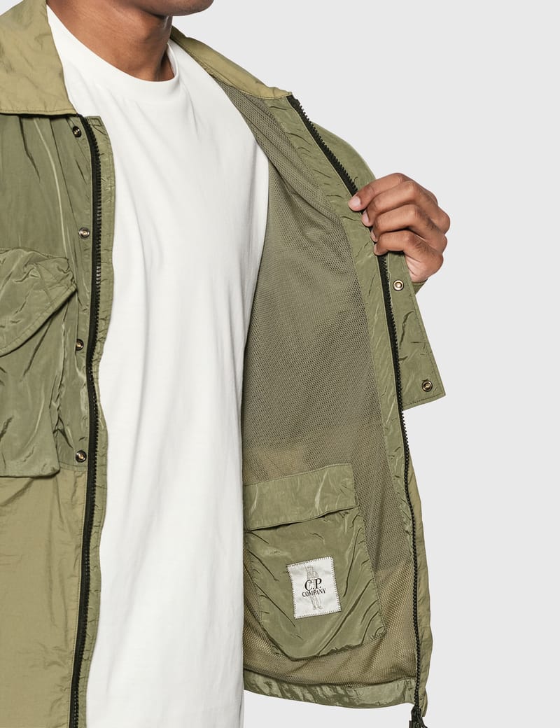 olive overshirt jacket