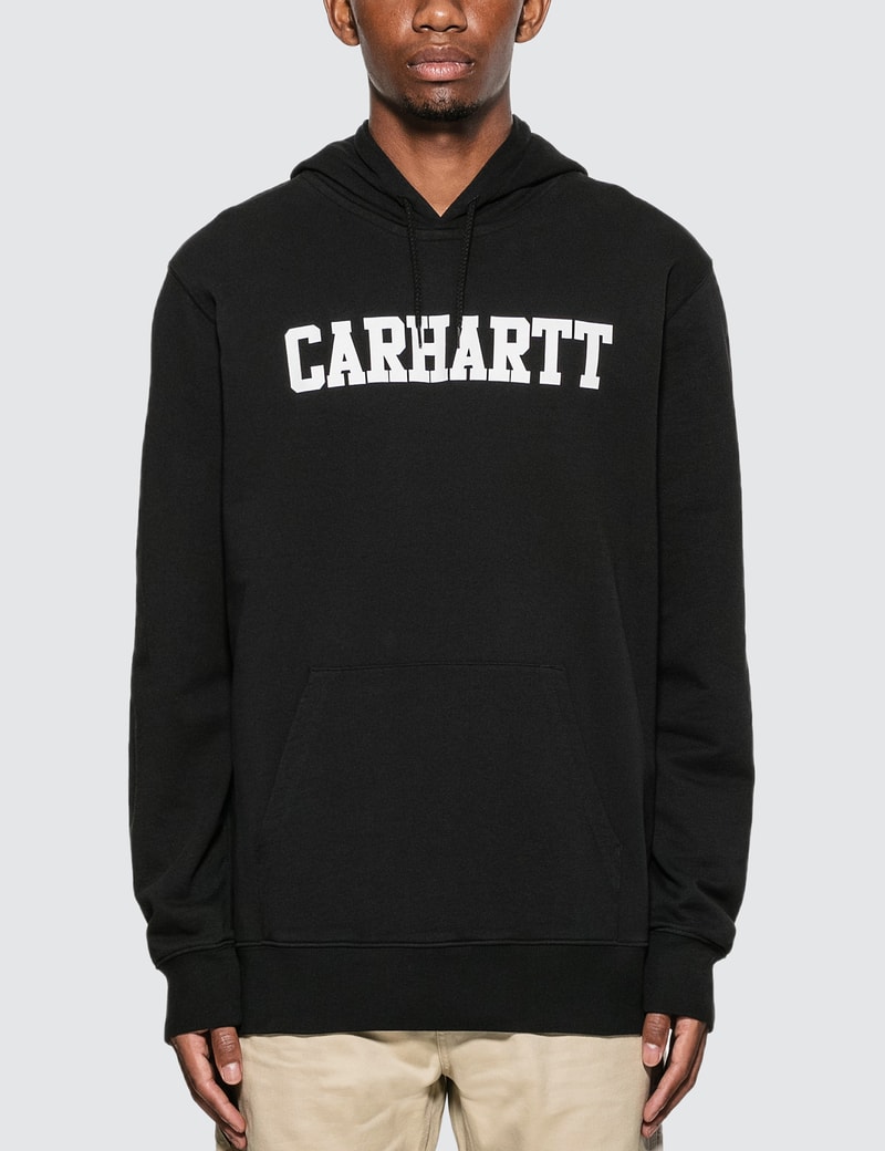 Image of Carhartt Work In Progress College Logo Hoodie