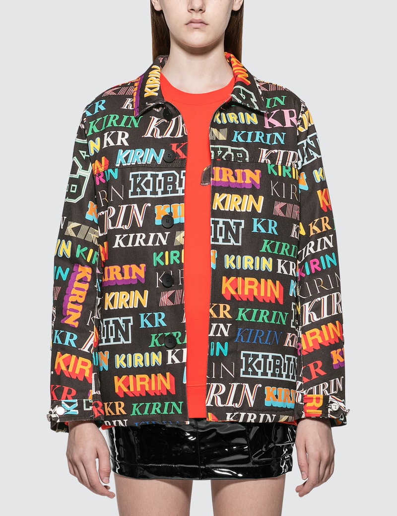 Image of Kirin Kirin Typo Field Denim Jacket