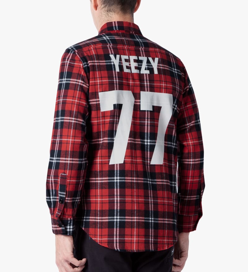 yeezy flannel shirt