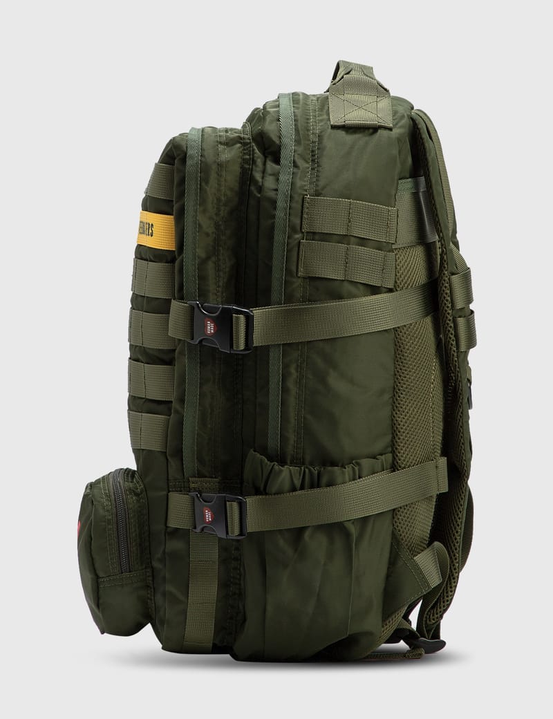 human made military backpack