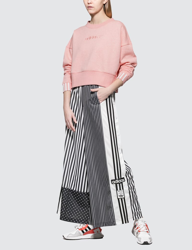 adidas originals coeeze super crop sweatshirt