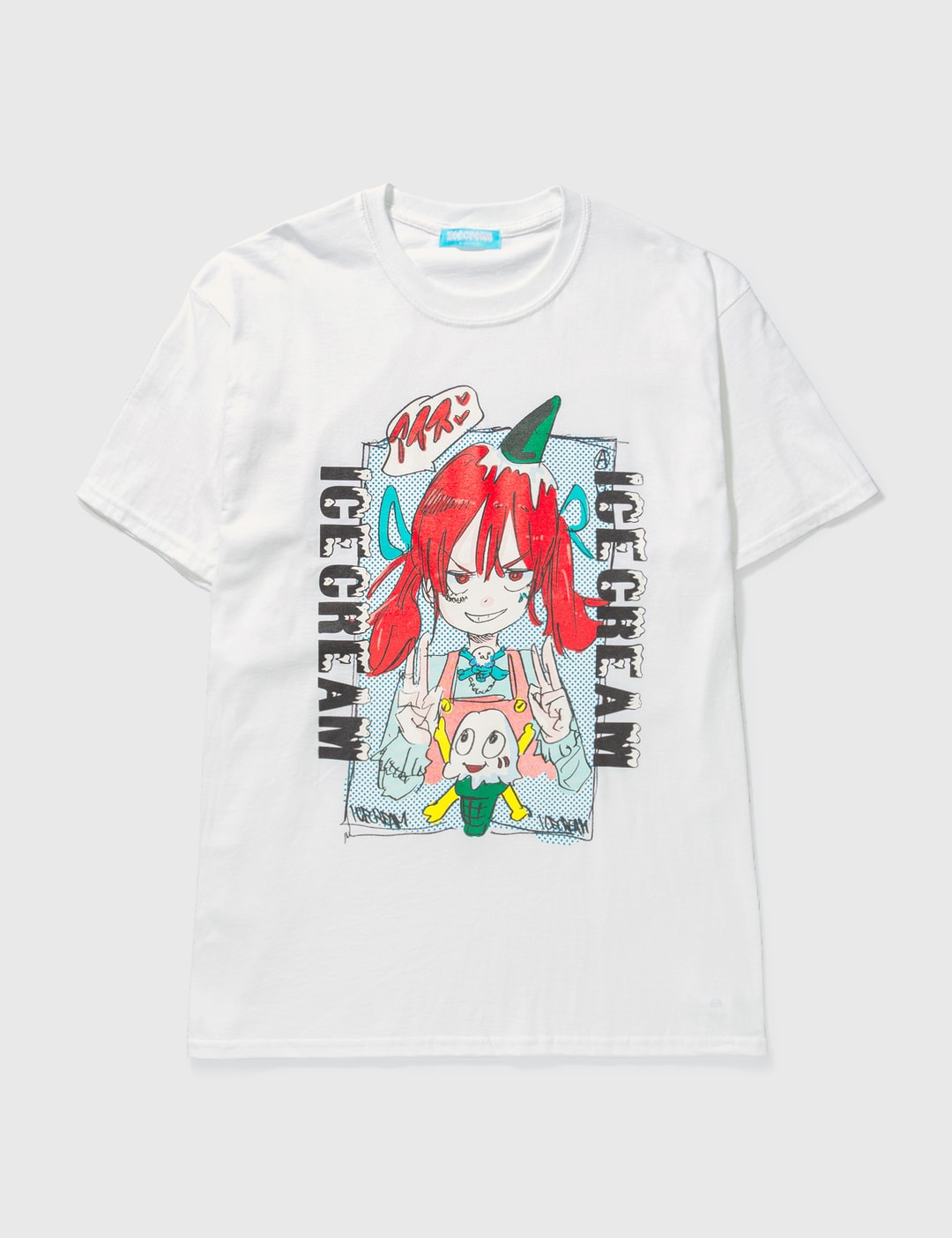 Icecream Icecream X Jun Inagawa Girl T Shirt Hbx Globally Curated Fashion And Lifestyle By Hypebeast